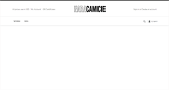 Desktop Screenshot of naracamicieusa.com